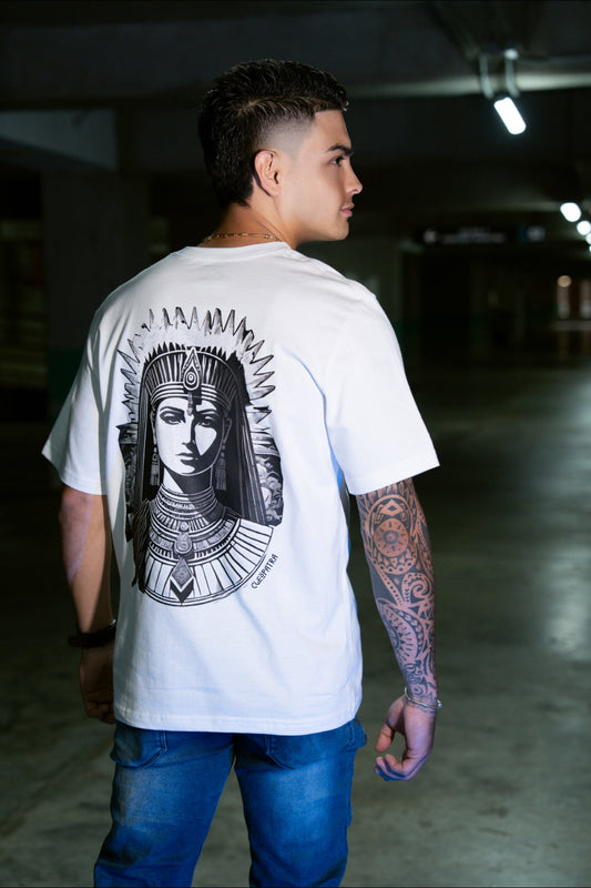 CAMISETA BLANCA CLEOPATRA. Regular fit