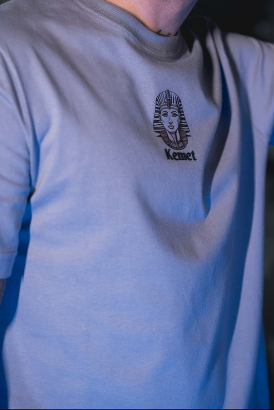 CAMISETA GRIS RAMSES II. Regular fit